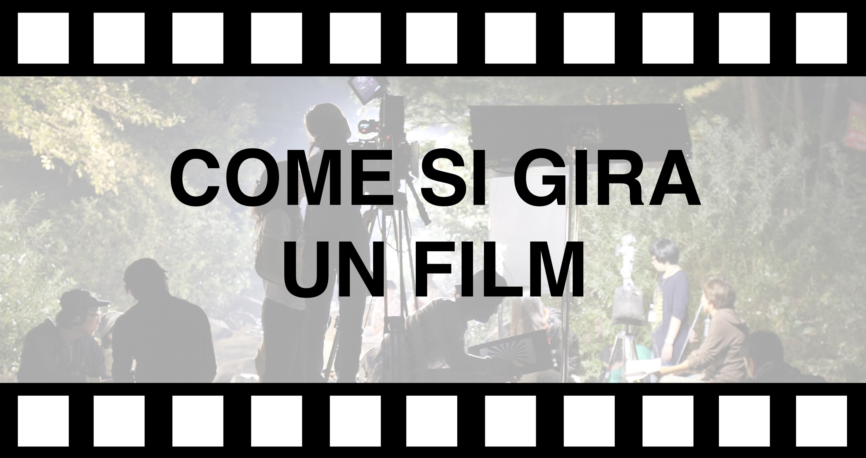 Come si gira un film
